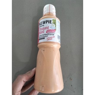 Thousand Island Dressing Kewpie 500ml. น้ำสลัดเทาซันด์ไอแลนด์ ลดไขมันและน้ำตาล 500มล.