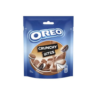 โอรีโอ้มินิเคลือบช็อกโกแลต oreo crunchy bite นำเข้าจากอังกฤษ🇬🇧 110กรัม