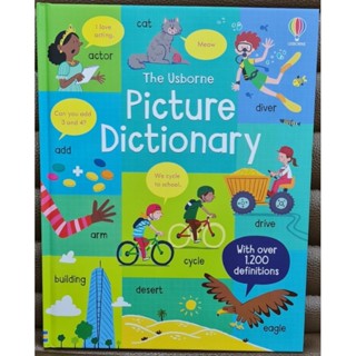 English picture dictionary book ปกแข็ง