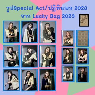 CGM48 รูป Special Act / ปฏิทินพก Pocket Calendar 2023 จาก Lucky Bag 2023 [ Fahsai Milk Nena Nenie ]