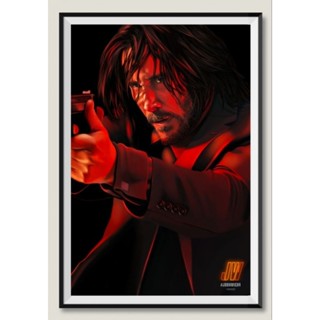 โปสเตอร์หนังติดผนัง John Wick ภาค 4