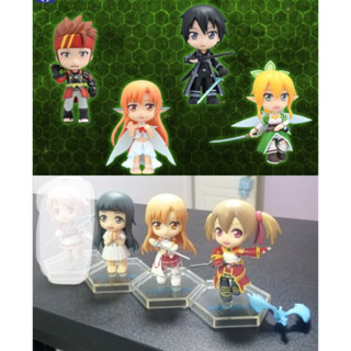 งานแท้ Jamma Sword Art Online Mini Figure vol. 1-2 Asuna Kirito Taitania Klyne Yui Silica Leafa SAO mini figure