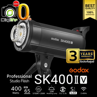 ผ่อน 0%** Godox Flash SK400IIV 400W 5700K Bowen Mount - รับประกันศูนย์ Godox Thailand 3ปี