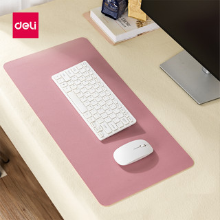 Deli แผ่นรองเม้าส์ขนาดใหญ่ แผ่นรองเม้าส์ Mouse pad แผ่นรองเมาส์แบบสปีด แผ่นรองคีย์บอร์ดกันลื่น ใช้งานได้สองด้าน encorema