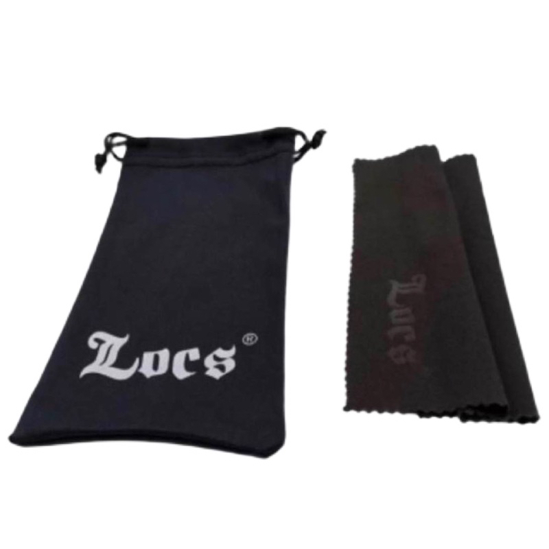ซองผ้าlocs + ผ้าเช็ดแว่นlocs