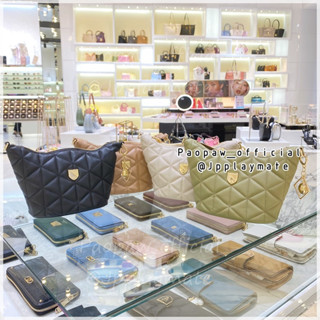 LYN กระเป๋าสะพายข้าง รุ่น  Verbana Crossbody M :  LL23CBS121 แท้จากชอป พร้อมอุปกรณ์