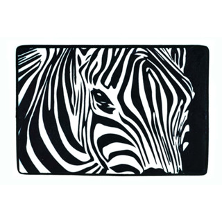 Door mat พรมเช็ดเท้าลายม้าลาย Zebra 40x60x1 cm S191909A