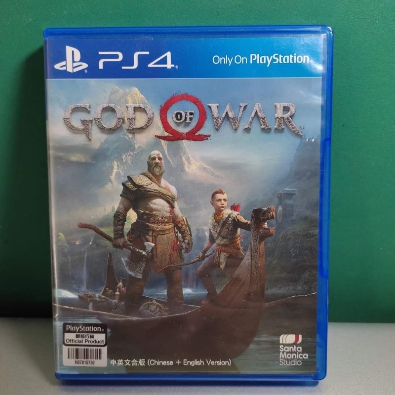 PS4 แผ่นเกมส์ God of war มือสอง พร้อมส่ง