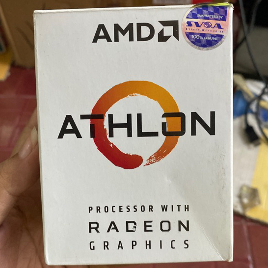 CPU (ซีพียู) AMD ATHLON 3000G 3.5 GHz (SOCKET AM4) สินค้ามือสอง ประกันร้าน