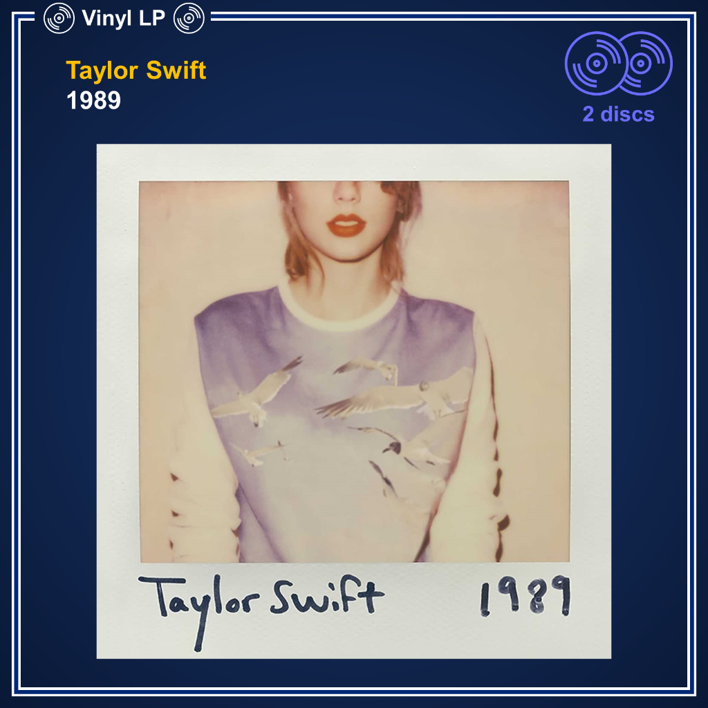 [แผ่นเสียง Vinyl LP] Taylor Swift - 1989 [ใหม่และซีล SS]