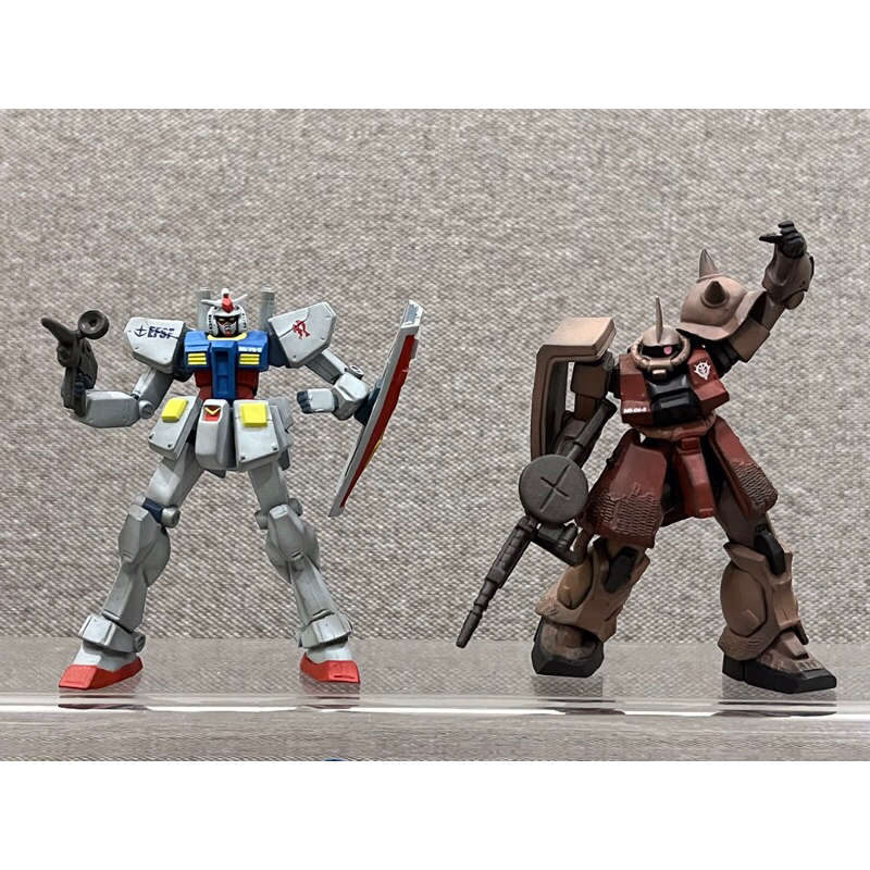 Gundam FW Standart RX78-2 & Zaku กันดั้ม เหมา 2 ชิ้น มือ 2