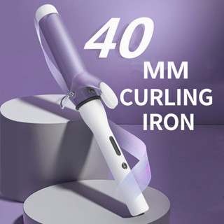 ที่ม้วนผมลอนใหญ่ เครื่องม้วนผม 38mm หน้าจอดิจิตอล โรลสไตล์เกาหลี หมุนได้ 360° Ceramic Curling Iron