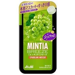 Asahi Mintia Breeze Sparkling Muscat 30 ชิ้น X 8 ถุง ส่งตรงจากญี่ปุ่น