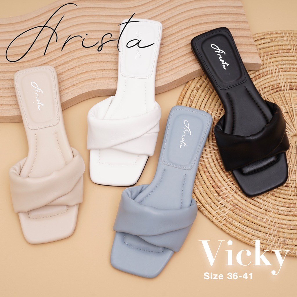 Arista ( Ready to ship) รองเท้าผู้หญิงส้นสูง ใส่สบาย รุ่น Vicky ( ART-050 )