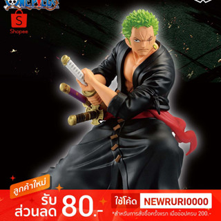 แท้/ญี่ปุ่น🇯🇵 RORONOA ZORO ONE PIECE BATTLE RECORD COLLECTION Banpresto Figure วันพีช ฟิกเกอร์ โซโล