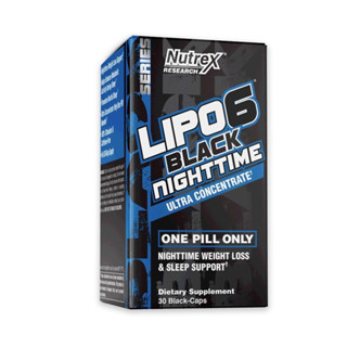 Nutrex Lipo-6 Black Nighttime 30 Caps