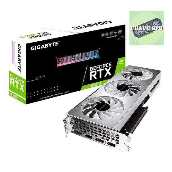 GIGABYTE GEFORCE RTX 3060 TI VISION OC 8G - 8GB GDDR6