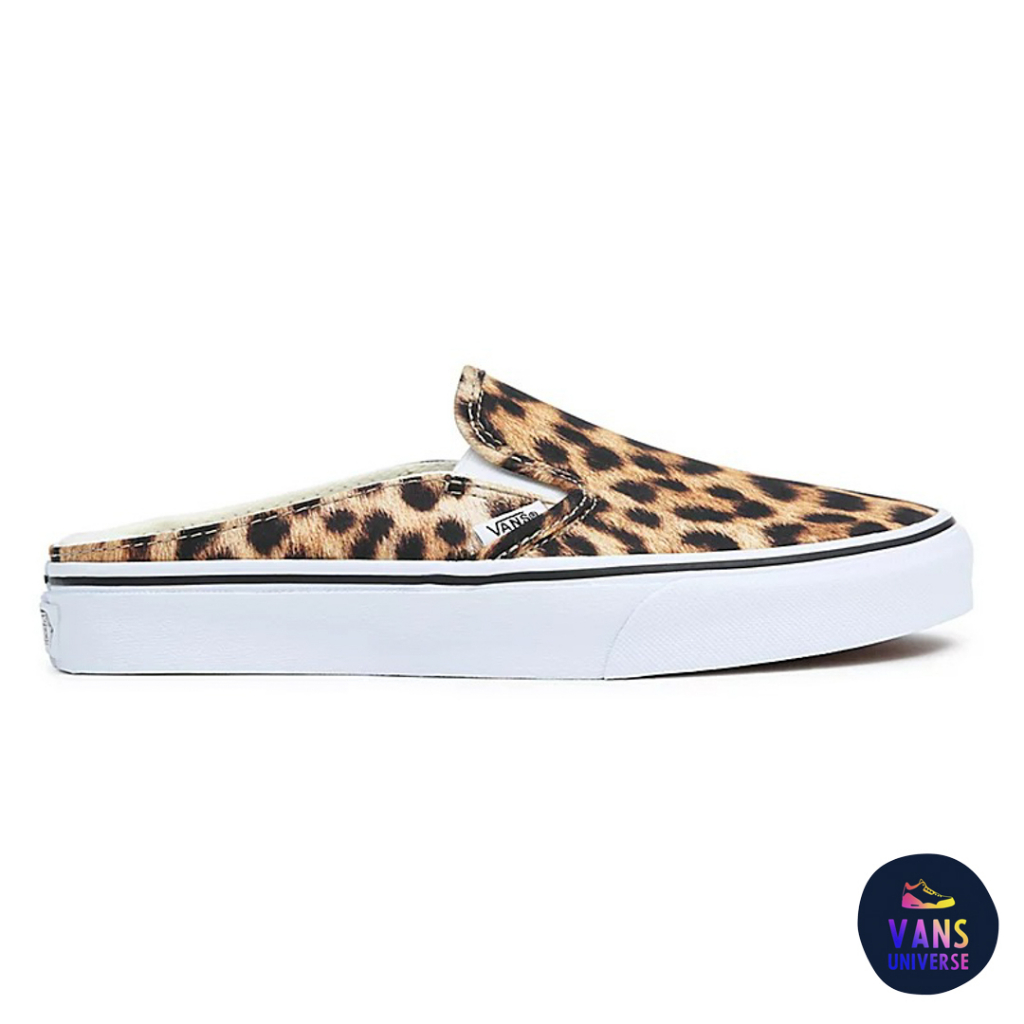 [ของแท้ ส่งไว จากไทย] VANS CLASSIC SLIP-ON MULE - LEOPARD