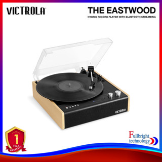 Victrola Eastwood เครื่องเล่นแผ่นเสียง Bluetooth Turntable with Built-in Speakers and Dust Cover รับประกันศูนย์ไทย 1 ปี