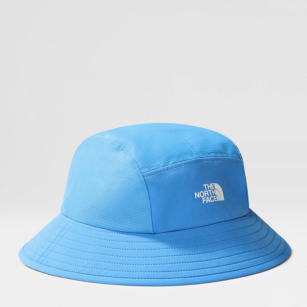 THE NORTH FACE - RUN BUCKET HAT - SUPER SONIC BLUE - หมวกวิ่ง หมวกบักเก็ต