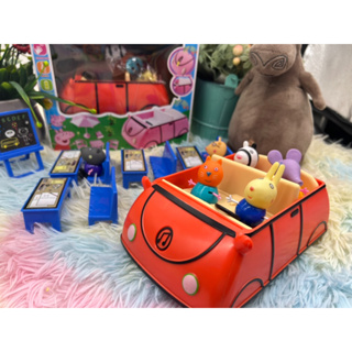 🌈ของเล่น ของเล่นเด็ก รถเด็กเล่น mini car ตุ๊กตาหมู ตุ๊กตา ของเล่นชุดโรงเรียนของหนู no.YM7061