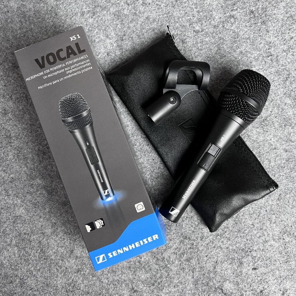 ไมโครโฟน SENNHEISER XS1 (ของแท้100%) หนึ่งในไมค์เสียงร้องที่ดีของ Sennheiser XS1  ในราคาที่คุณสัมผัส