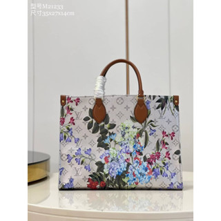 Louis vuitton onthego mm(Ori)เทพ 📌size 35x27x14 cm 📌สินค้าจริงตามรูป งานสวยงาม หนังแท้