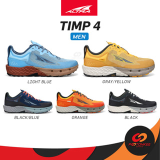 Pootonkee Sports ALTRA Mens TIMP 4 รองเท้าวิ่งเทรลผู้ชาย