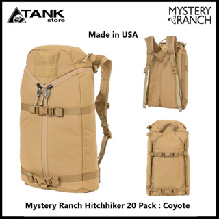 Mystery Ranch Hitchhiker 20 Pack Made in the USA กระเป๋าเป้ 20 ลิตร รูดซิปได้สามทางกันน้ำ ภายในมีช่องย่อยแยกเก็บสัมภาระ ใช้งานร่วมกับ NICE RATS, ROUS, OVERLOAD และ COMM4 ได้ ผลิตในอเมริกา