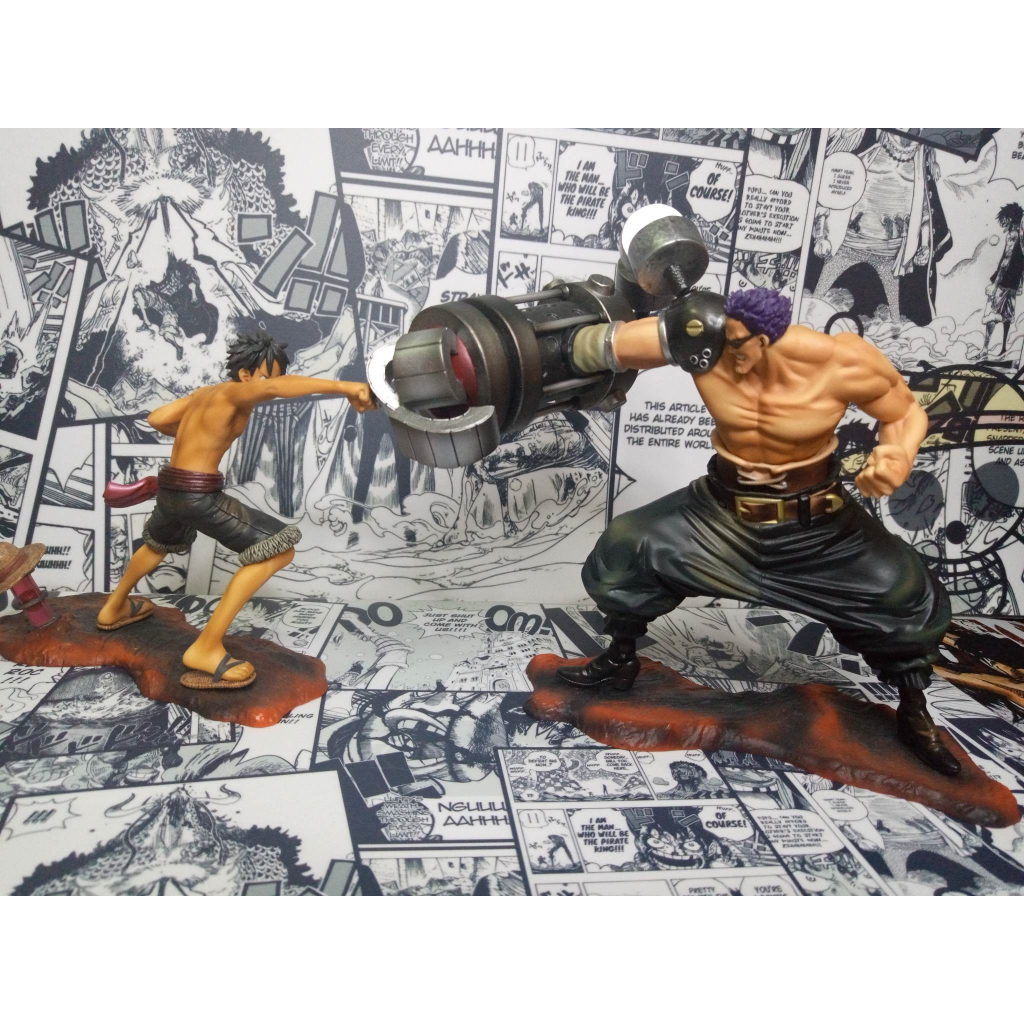 วันพีช ลูฟี่+เซตโต้ One Piece Film Z  Zetto & Monkey D Luffy Manhood Banpresto DXF/ ลูฟี่ DXF Film Z