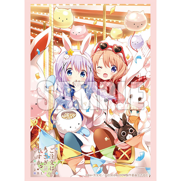 Bushiroad Sleeve Collection Extra Vol.429 Gochuumon wa Usagi Desuka? BLOOM : Cocoa &amp; Chino &amp; Sharo - ซองใส่การ์ด