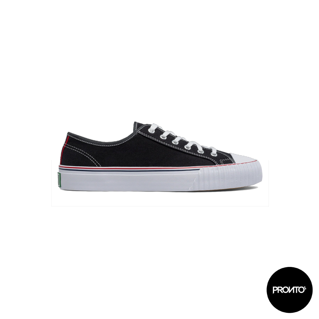 PF FLYERS CENTER LOW MC2002BL - BLACK/WHITE