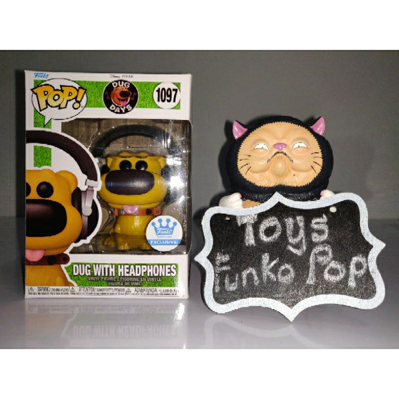 Funko Pop Animation Dug Days : Dug With Headphones 1097