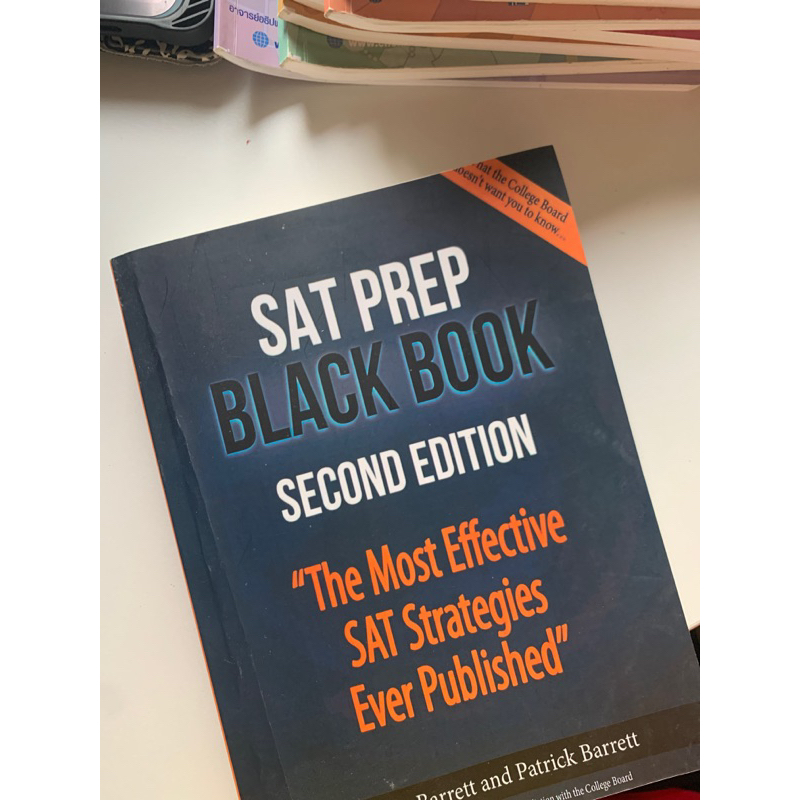 SAT prep black book second edition
