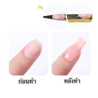 ฟอร์มต่อเล็บเจล-อะคริลิคทรงเกีอกม้า แบบ 100-500/ชิ้น 🌈 พร้อมส่งในไทย 🌈