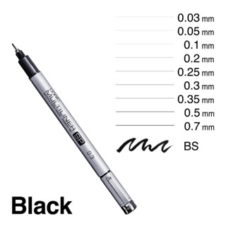 ปากกาตัดเส้น Copic Multiliner SP (เปลี่ยนหมึกและหัวได้)