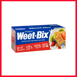 Sanitarium วิทบิกซ์  ธัญพืชอบกรอบ รสออริจินอล Weet Bix Original 375 กรัม (เจ) Weet - Bix ข้าวสาลีอบกรอบ ข้าวสาลี ธัญพืช