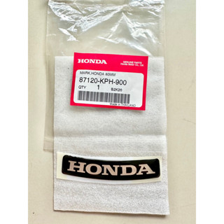 สติกเกอร์Hondaติดบังแตรเวฟ125S/Rแท้ศูนย์