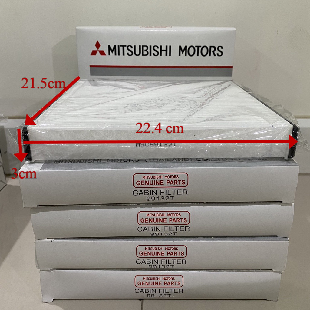 [ใหม่]OEM- 99132T กรองแอร์ Mitsubishi Triton ปี 05-14/ Pajero ปี 08-14 P/N: MSC99132T