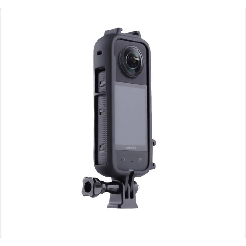 เคส พลาสติก สำหรับ INSTA360 X3 มีช่องHotShoe 2 ช่อง  PLASTIC Protective Case เฟรม Frame thumbnail 6