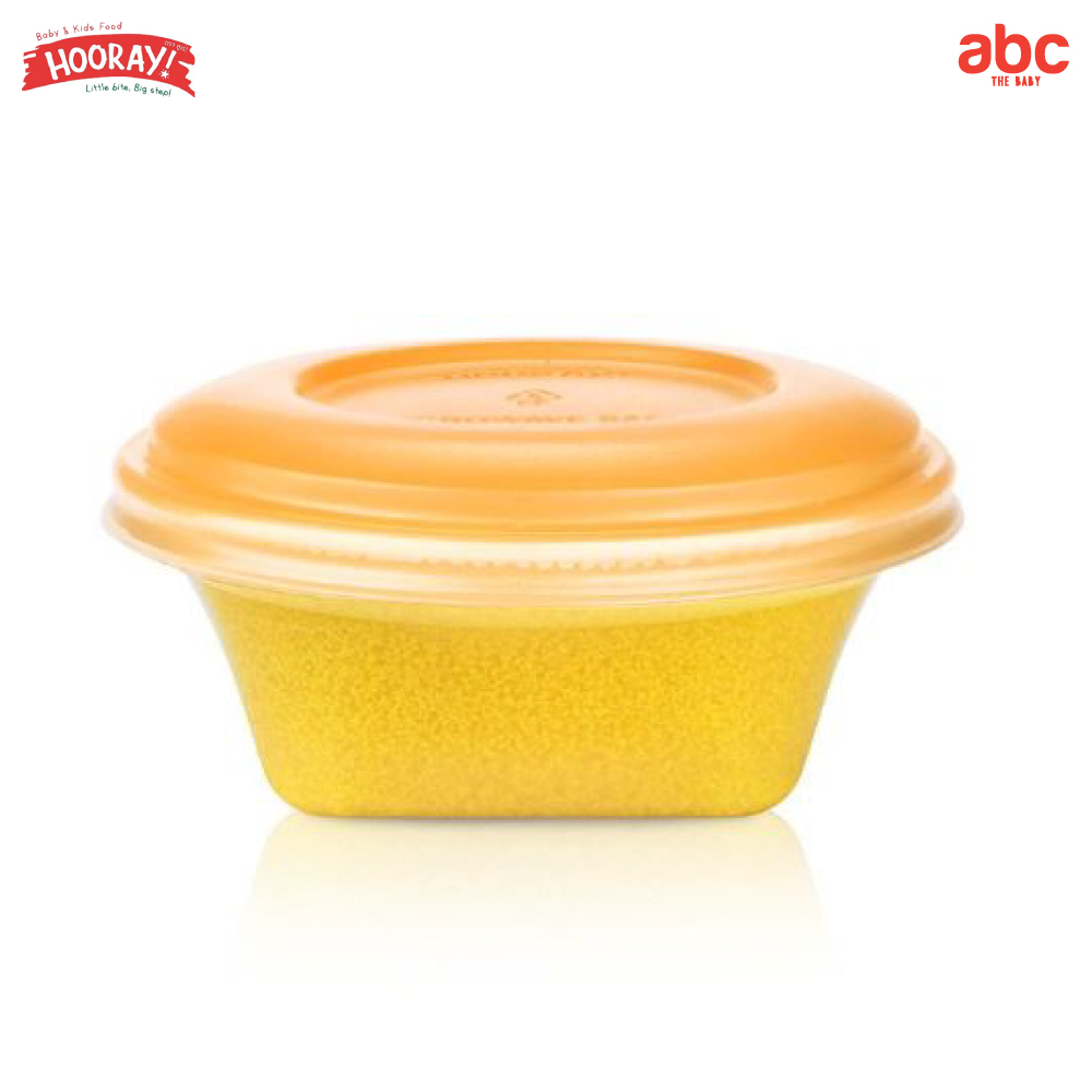 Hooray ควินัวและผักบด Quinoa & Vegetable Puree (Net Weight: 140g.) อาหารเสริมเด็ก 10 เดือน - 3 ขวบ รูปที่ 3