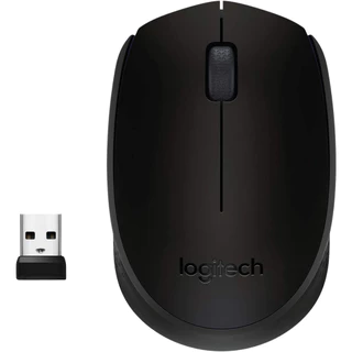 MOUSE (เมาส์ไร้สาย) LOGITECH USB M171 คละสี (BLUE,RED,GREY) - ประกัน 1 ปี