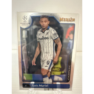 2021-22 Topps Merlin Chrome UEFA League Soccer Cards Atalanta