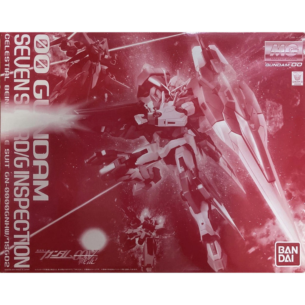 Mg 1/100 OO Gundam Seven Sword/G Inspection
