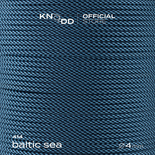 KNODD พาราคอร์ดไนลอน นำเข้าจากอเมริกา สี No.414: Baltic Sea ขนาด 4มม