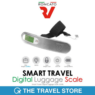 VALIGERIA RONCATO Smart Travel Digital Luggage Scale (40916600) เครื่องชั่งน้ำหนักกระเป๋า ชั่งได้สูงสุด 49.5 กิโลกรัม