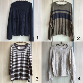 เสื้อไหมพรมญี่ปุ่น แขนยาว