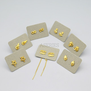**SALE** ต่างหู ทองชุบ ทองเหมือนแท้ ทองโคลนนิ่ง