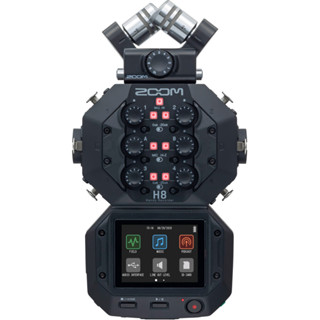 Zoom H8  *ของแท้ประกันศูนย์* เครื่องบันทึกเสียงพกพา, 12-Track Portable Recorder ฟรี!! X/Y Microphone Capsule