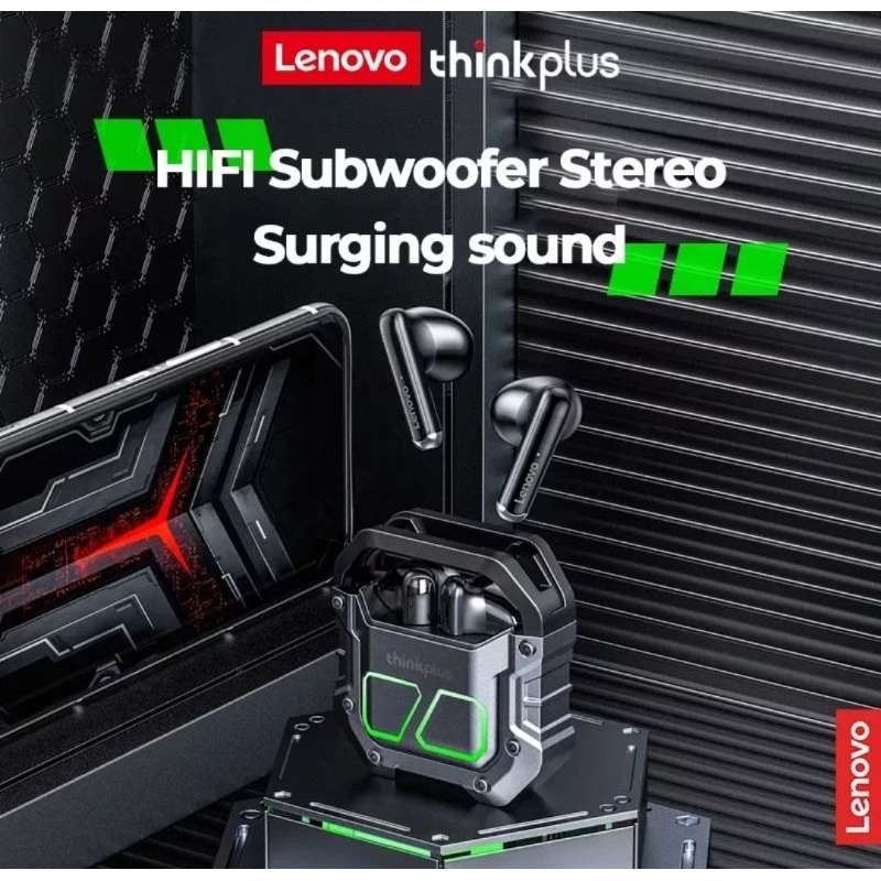 Thinkplus Lenovo XT81 หูฟังBluetooth 5.3 หูฟังเกมมิ่ง Gaming หูฟังไร้สาย สินค้าพร้อมจัดส่ง มีรับประก